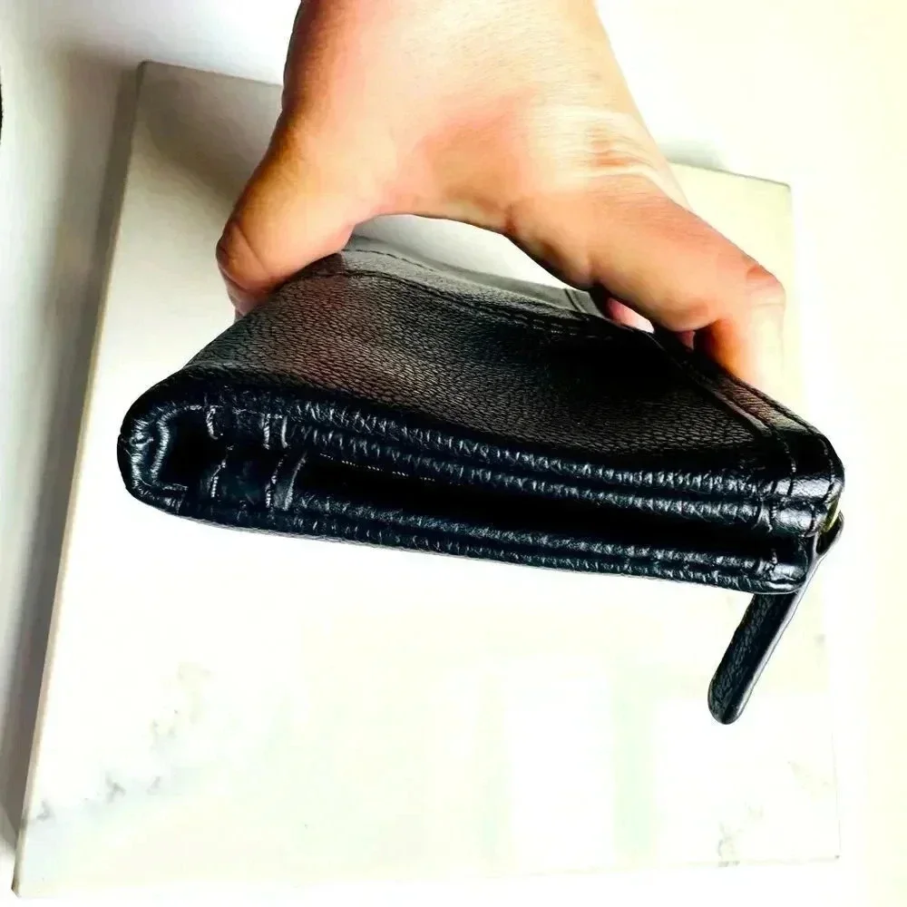 NWOT Fossil Ella Leather Clutch Large Bifold Wallet